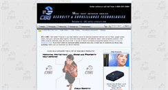 Desktop Screenshot of cbgsafetyproducts.com